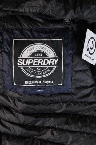 Męska kurtka Superdry, Rozmiar XXL, Kolor Niebieski, Cena 146,99 zł