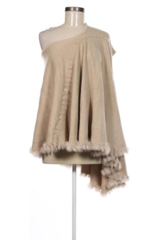 Poncho, Größe L, Farbe Beige, Preis € 20,49