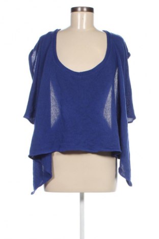 Poncho, Größe M, Farbe Blau, Preis € 14,83