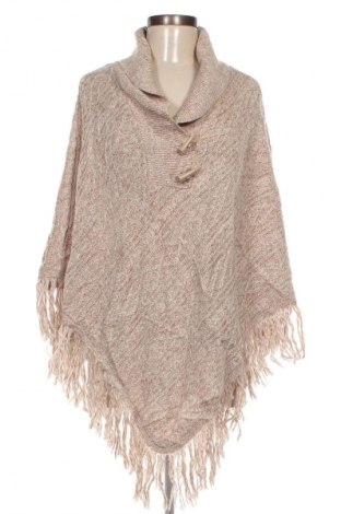 Poncho Karen Scott, Größe L, Farbe Beige, Preis 4,99 €