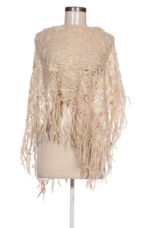 Poncho Qed London, Größe S, Farbe Beige, Preis 24,55 €