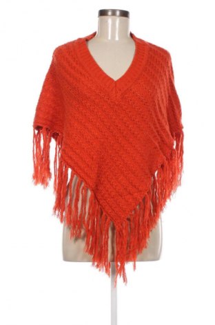 Poncho True Fashion, Mărime M, Culoare Portocaliu, Preț 95,99 Lei