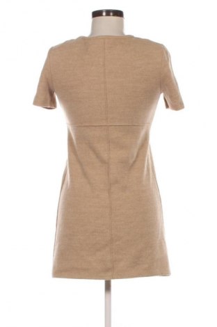 Kleid Zara, Größe S, Farbe Beige, Preis 13,84 €