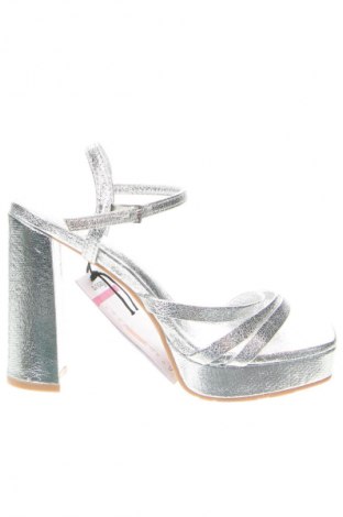 Sandalen Sinsay, Größe 37, Farbe Silber, Preis 31,68 €