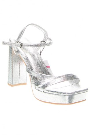 Sandalen Sinsay, Größe 37, Farbe Silber, Preis 31,68 €