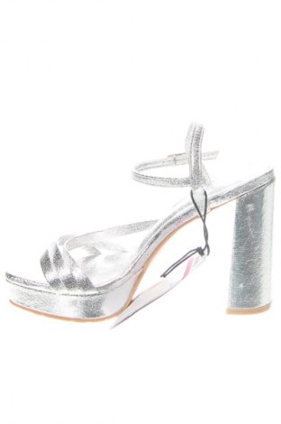 Sandalen Sinsay, Größe 37, Farbe Silber, Preis 31,68 €