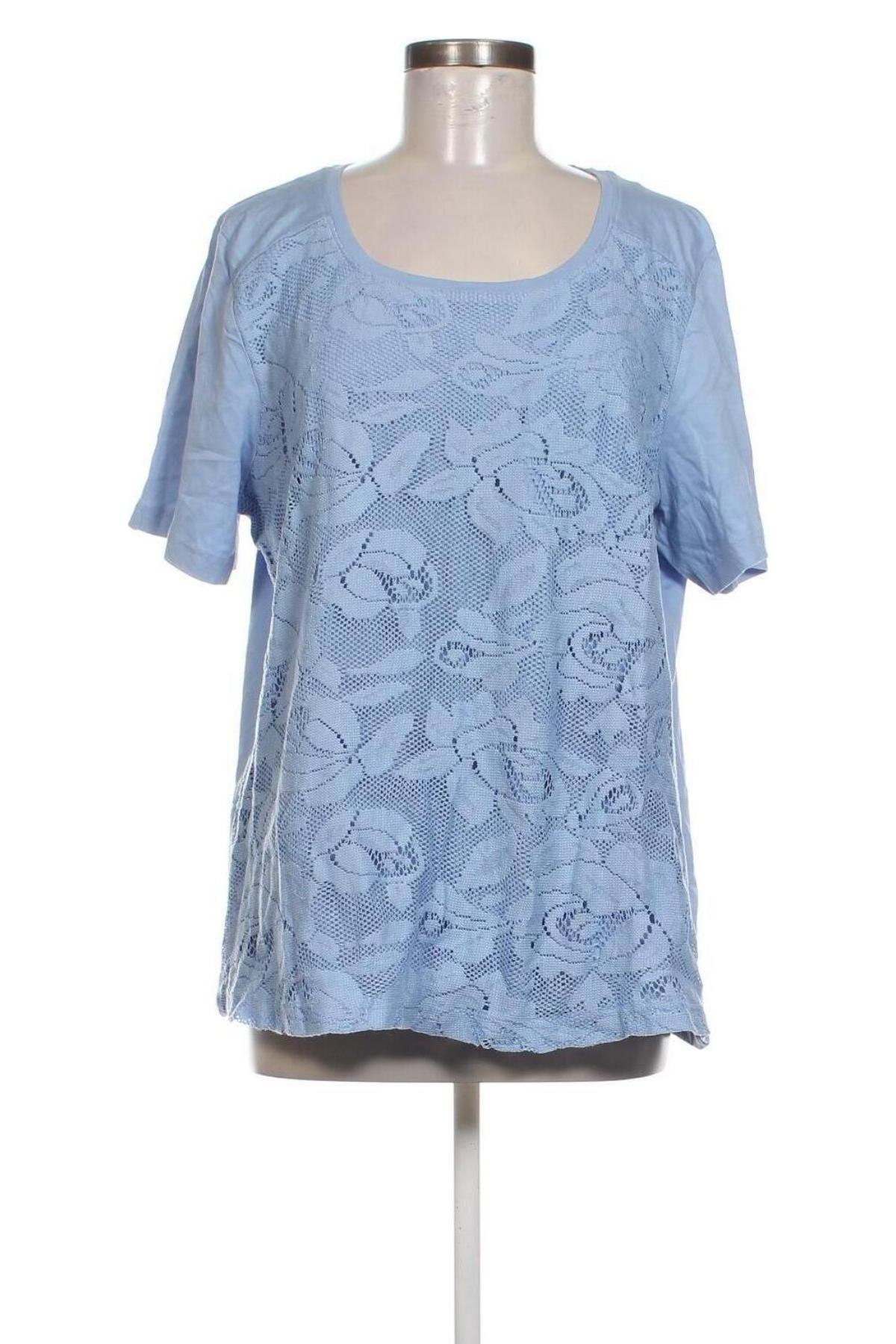 Damen Shirt, Größe XXL, Farbe Blau, Preis 9,79 €