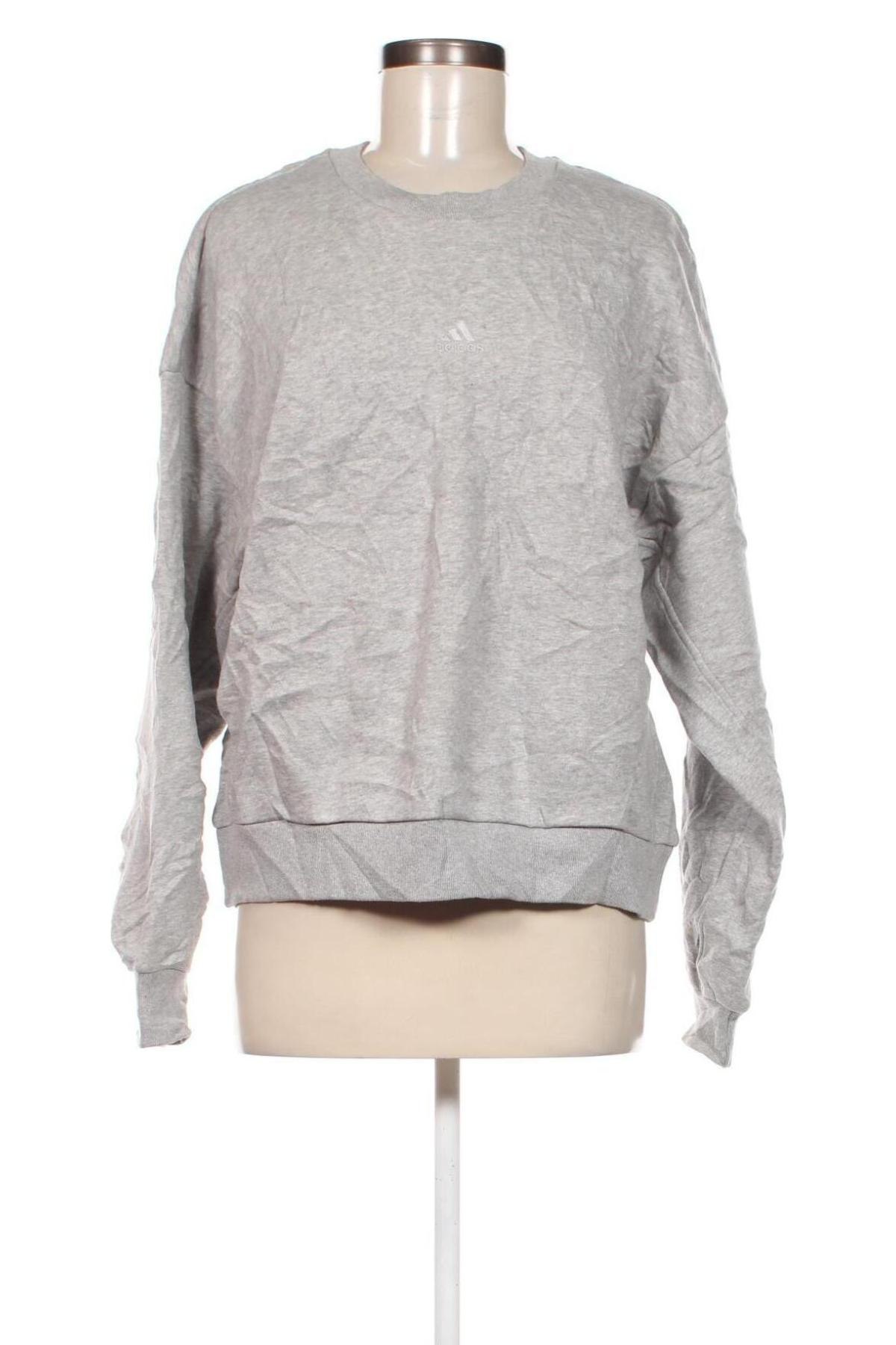 Damen Shirt Adidas, Größe L, Farbe Grau, Preis 23,99 €