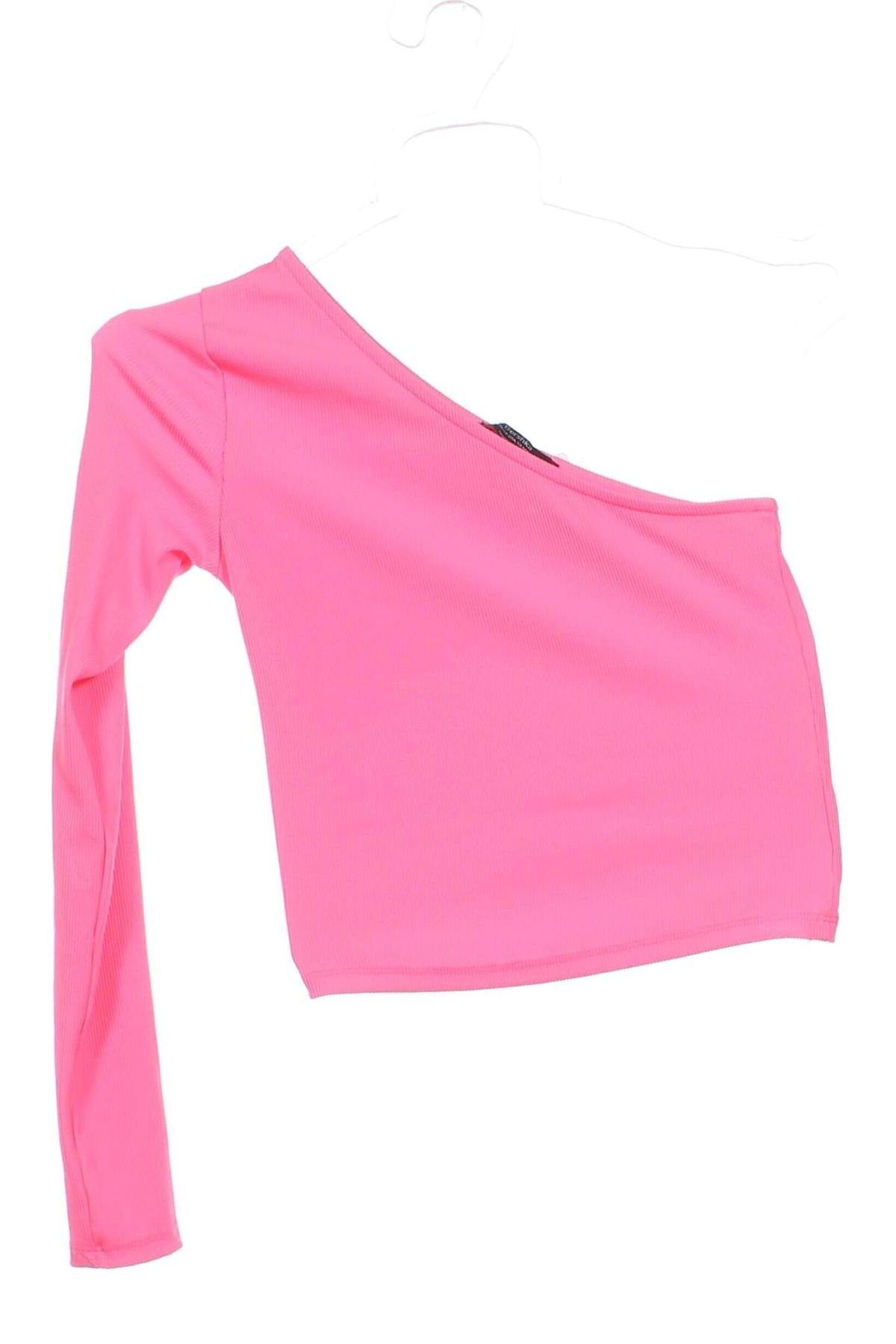 Damen Shirt Bershka, Größe XS, Farbe Rosa, Preis € 9,72