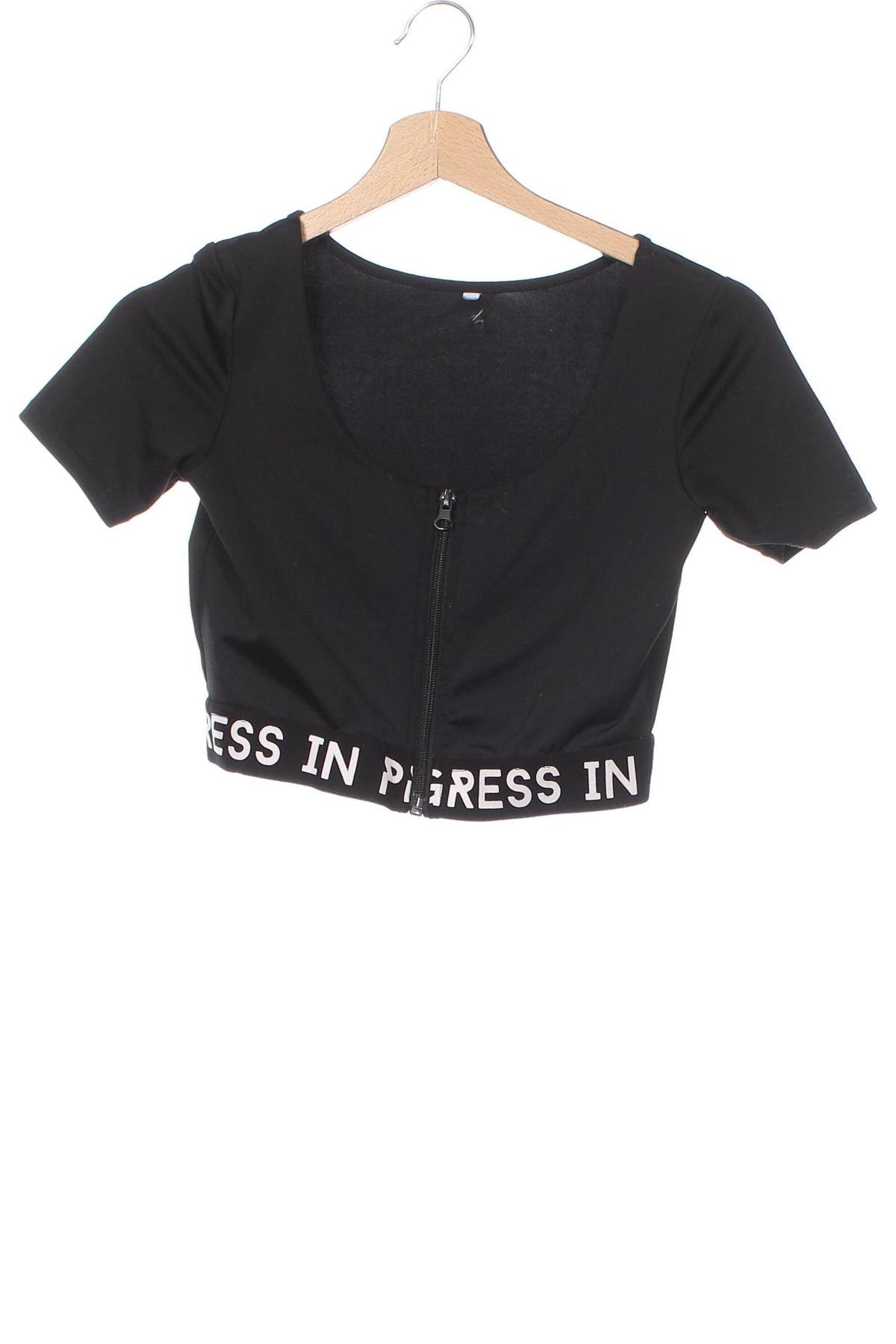 Damen Shirt Cropp, Größe XS, Farbe Schwarz, Preis 13,80 €