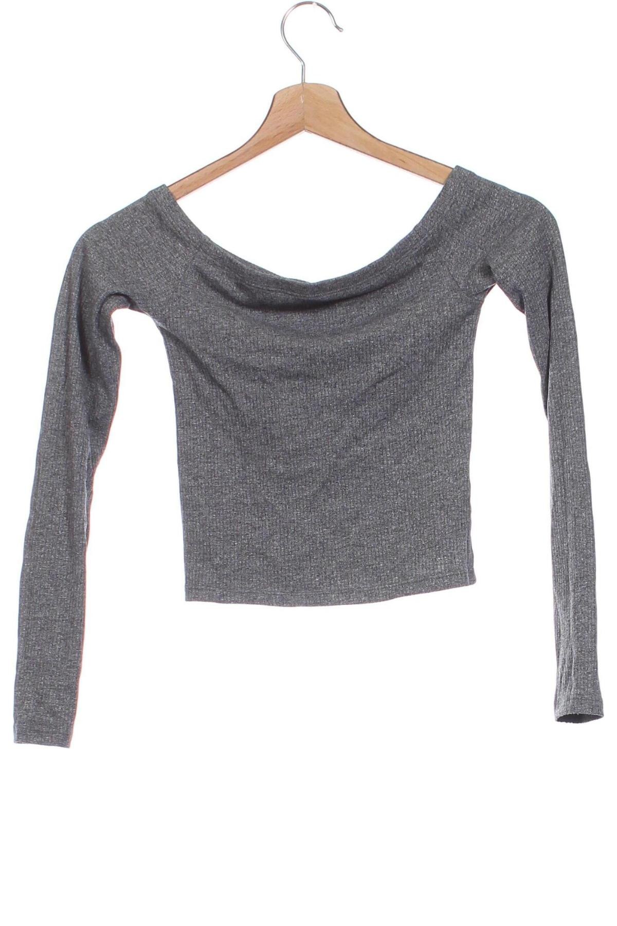 Damen Shirt H&M, Größe XXS, Farbe Grau, Preis 9,72 €