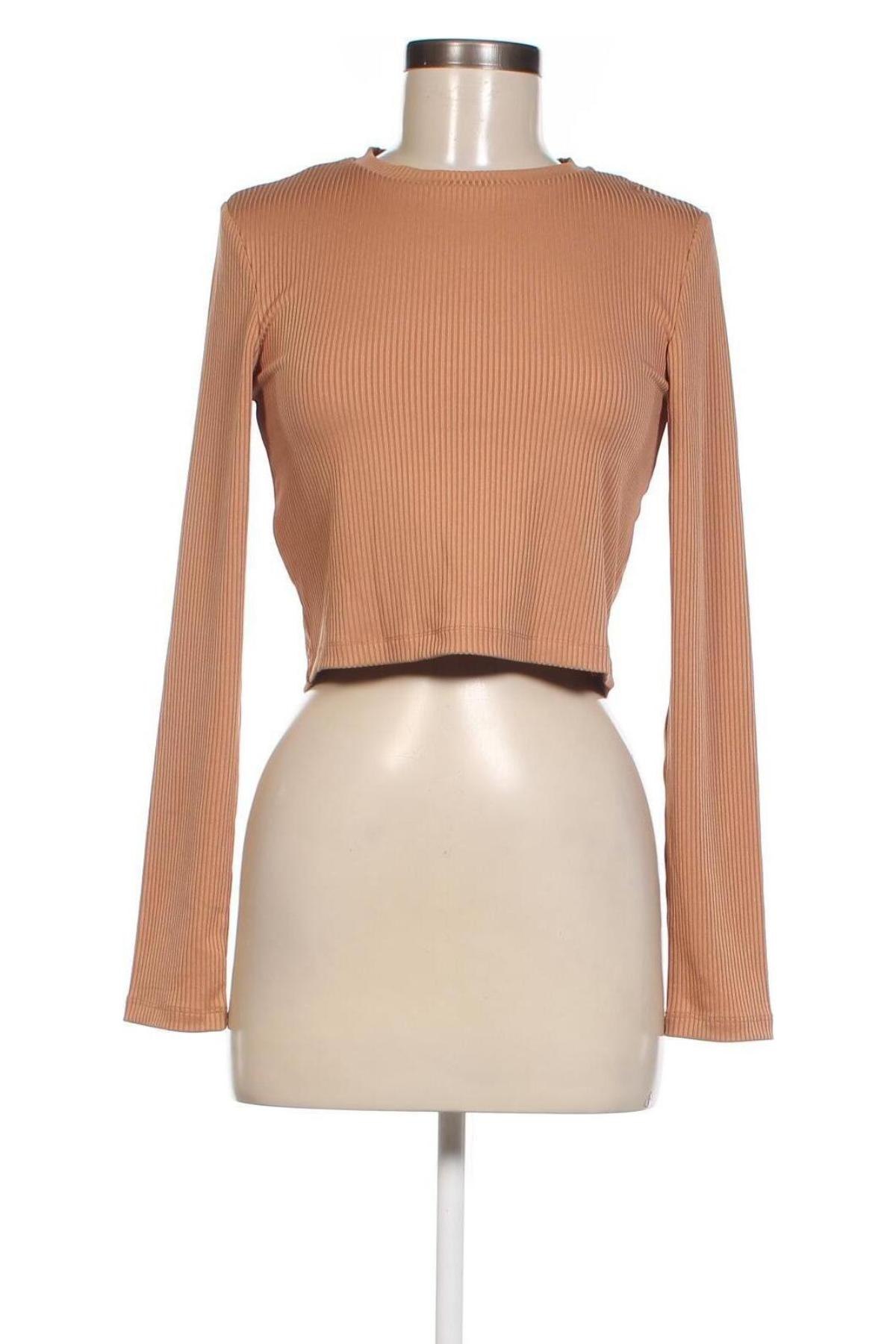 Damen Shirt Mango, Größe L, Farbe Beige, Preis 9,99 €