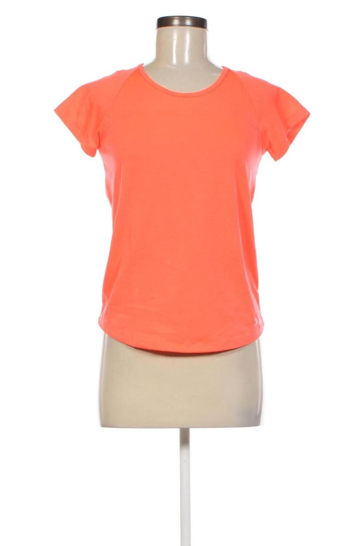 Damen Shirt Under Armour, Größe XS, Farbe Orange, Preis € 20,49