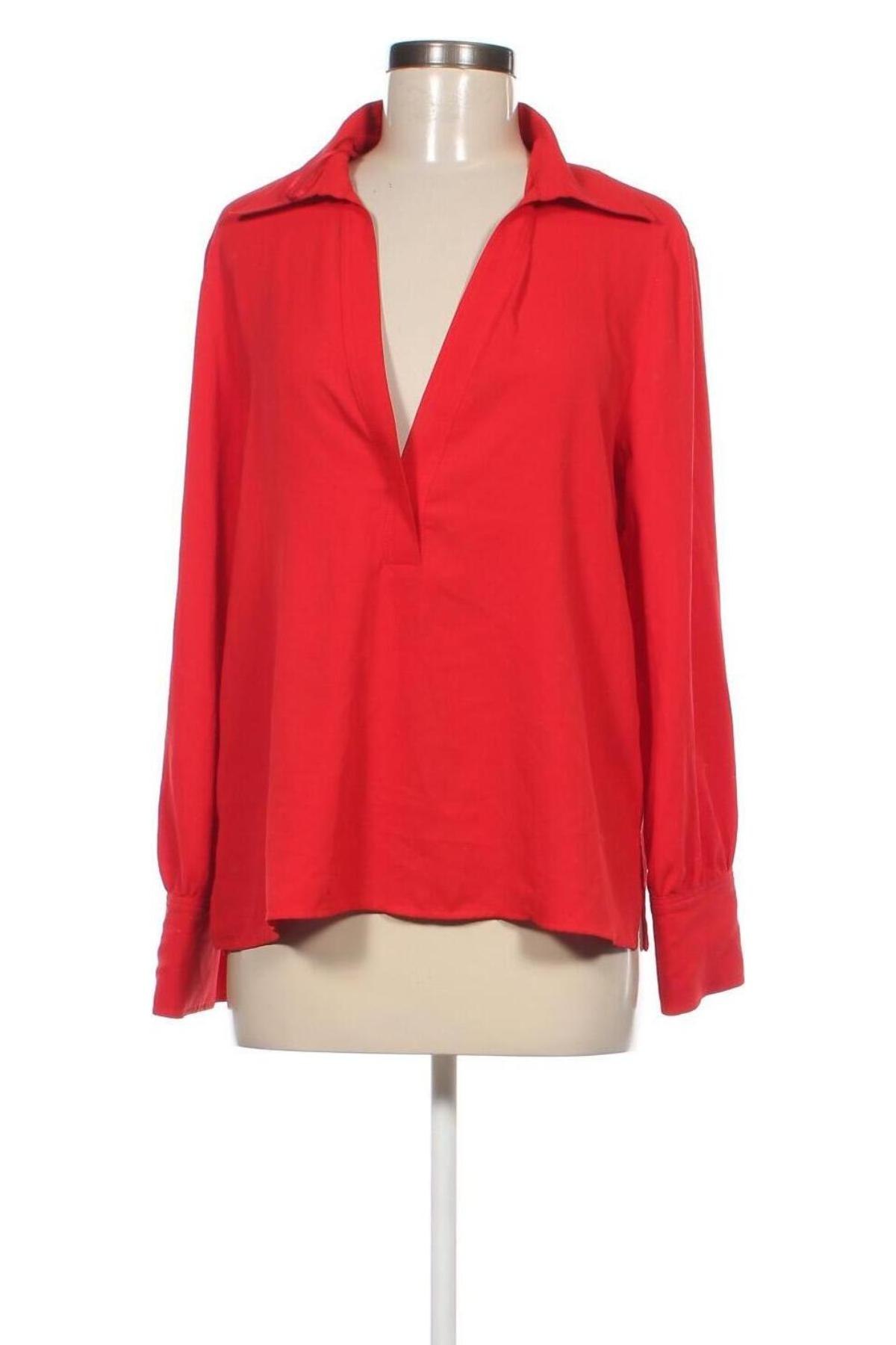 Damen Shirt Zara, Größe L, Farbe Rot, Preis 15,35 €