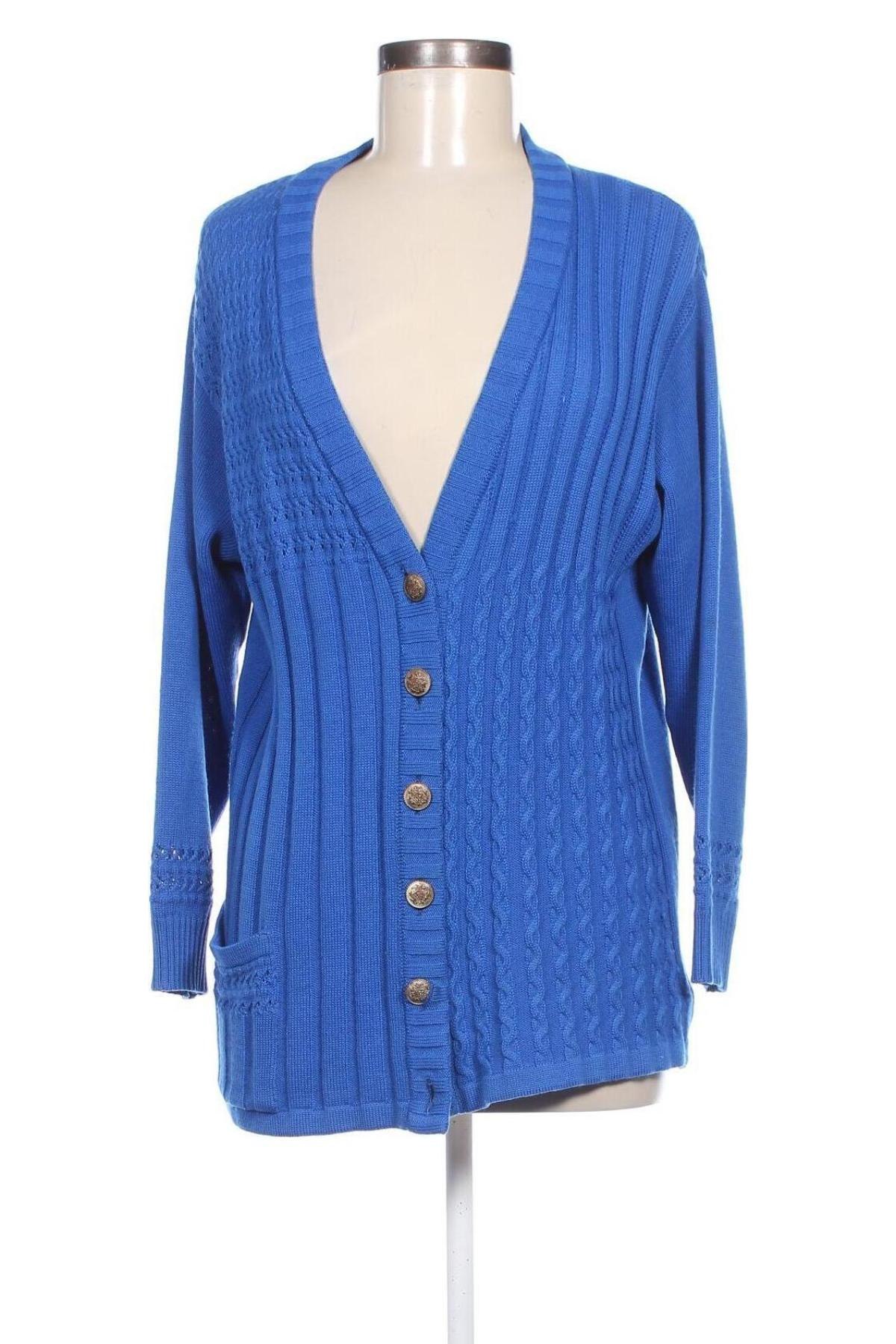 Cardigan de damă, Mărime M, Culoare Albastru, Preț 38,99 Lei