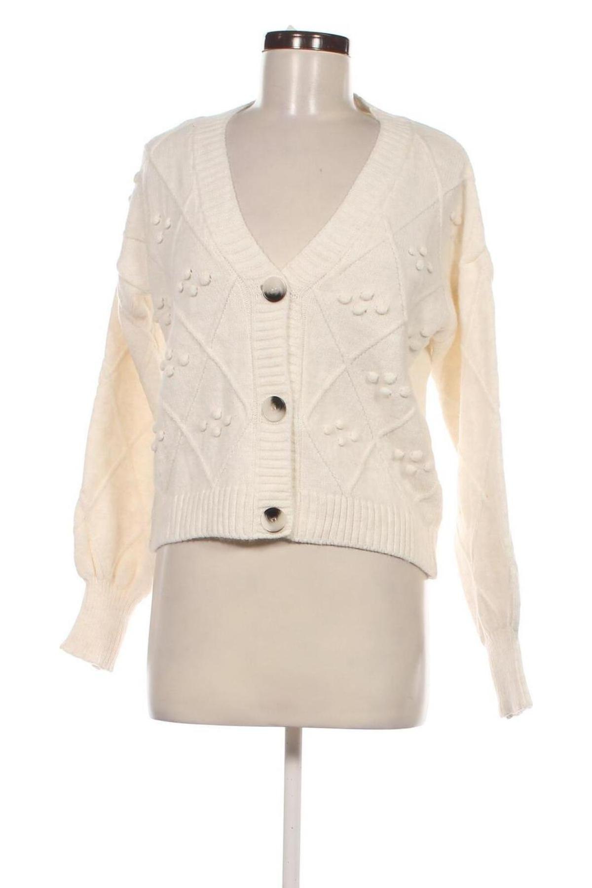 Cardigan de damă, Mărime S, Culoare Alb, Preț 74,35 Lei