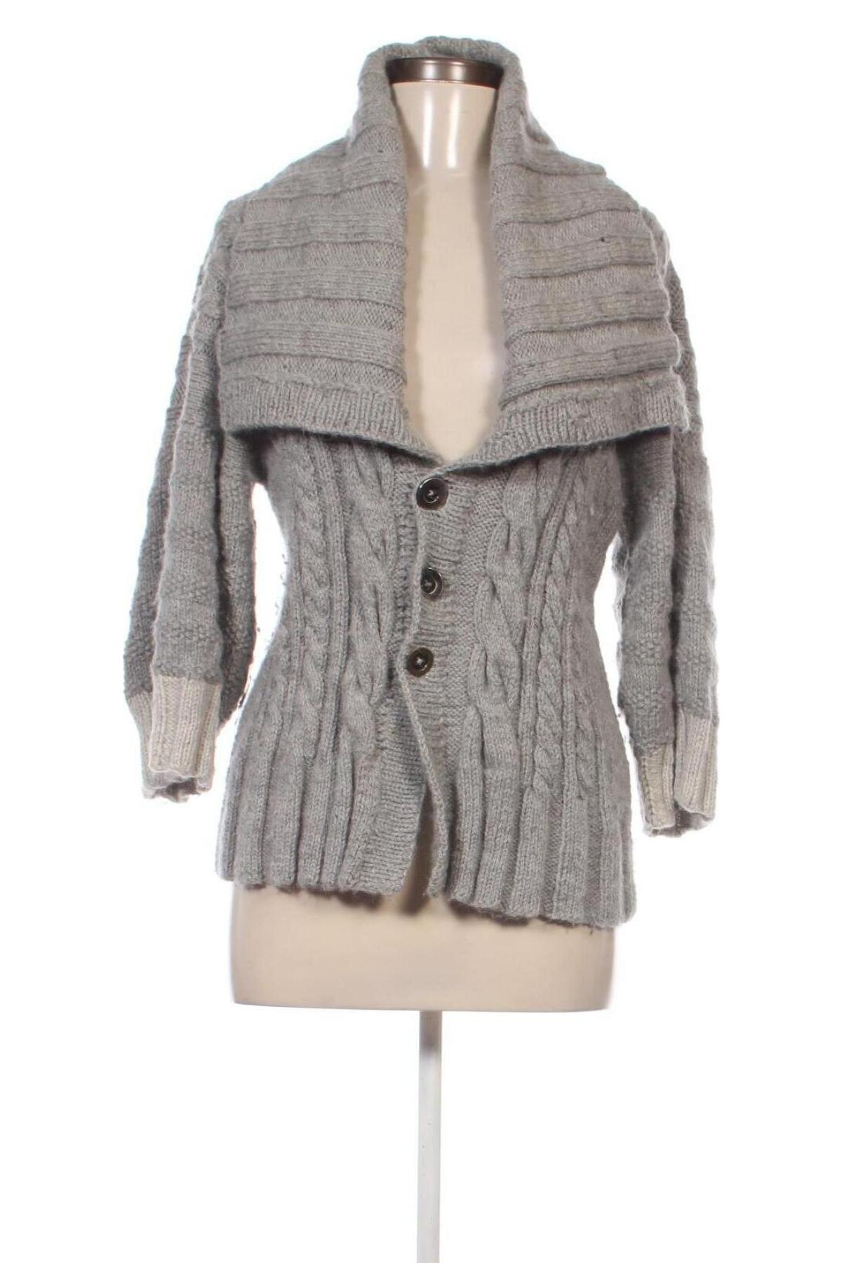 Cardigan de damă, Mărime L, Culoare Gri, Preț 57,99 Lei