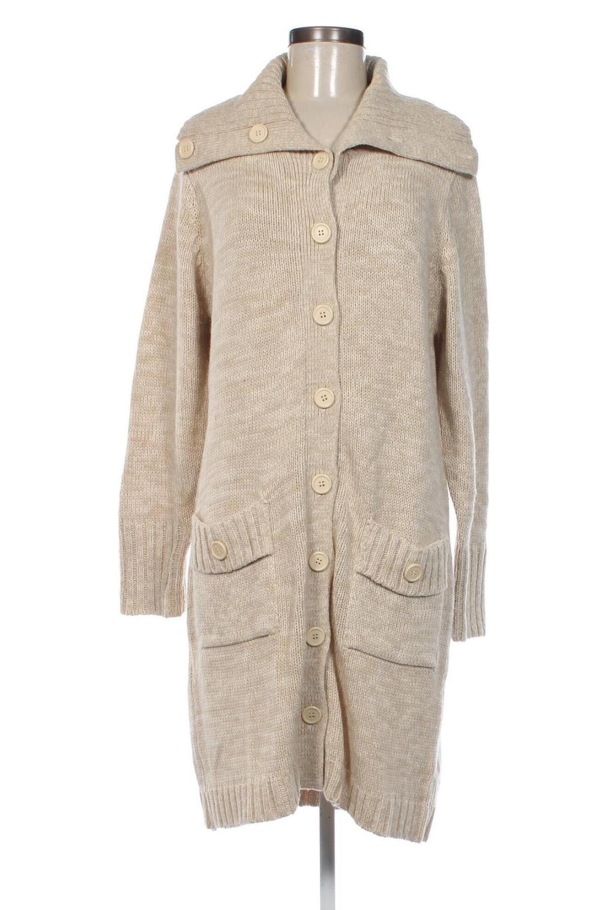 Damen Strickjacke, Größe L, Farbe Beige, Preis € 20,49