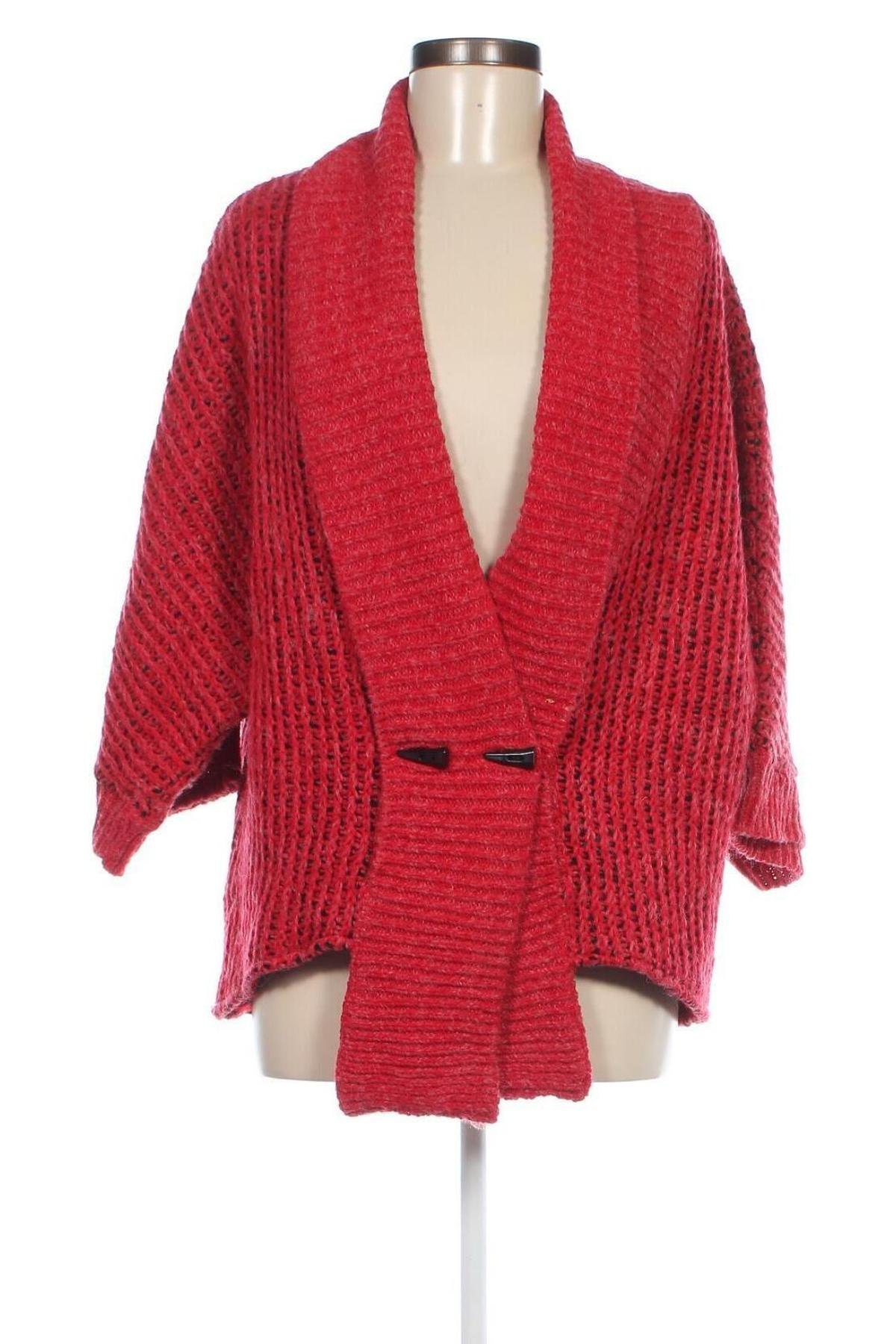 Damen Strickjacke, Größe M, Farbe Rot, Preis € 20,49