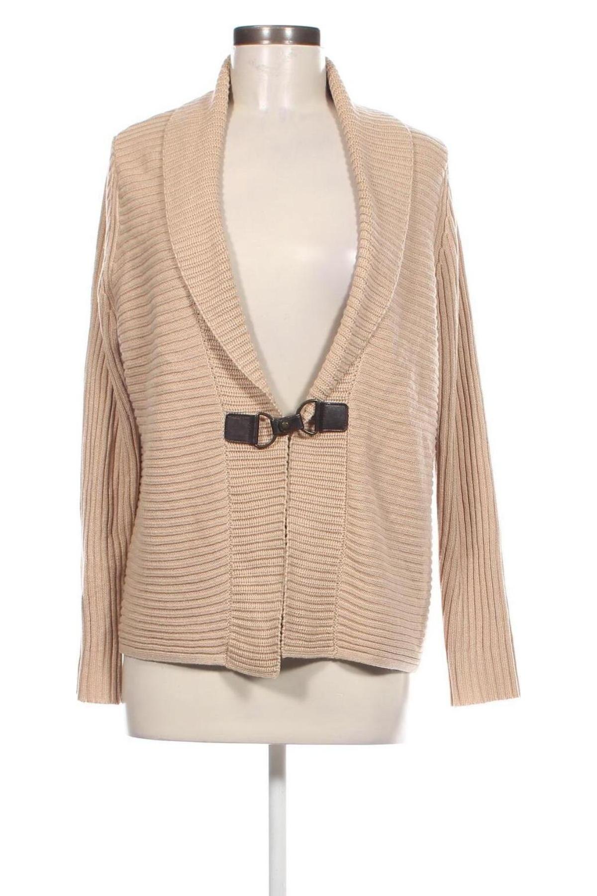 Damen Strickjacke, Größe L, Farbe Beige, Preis € 20,49