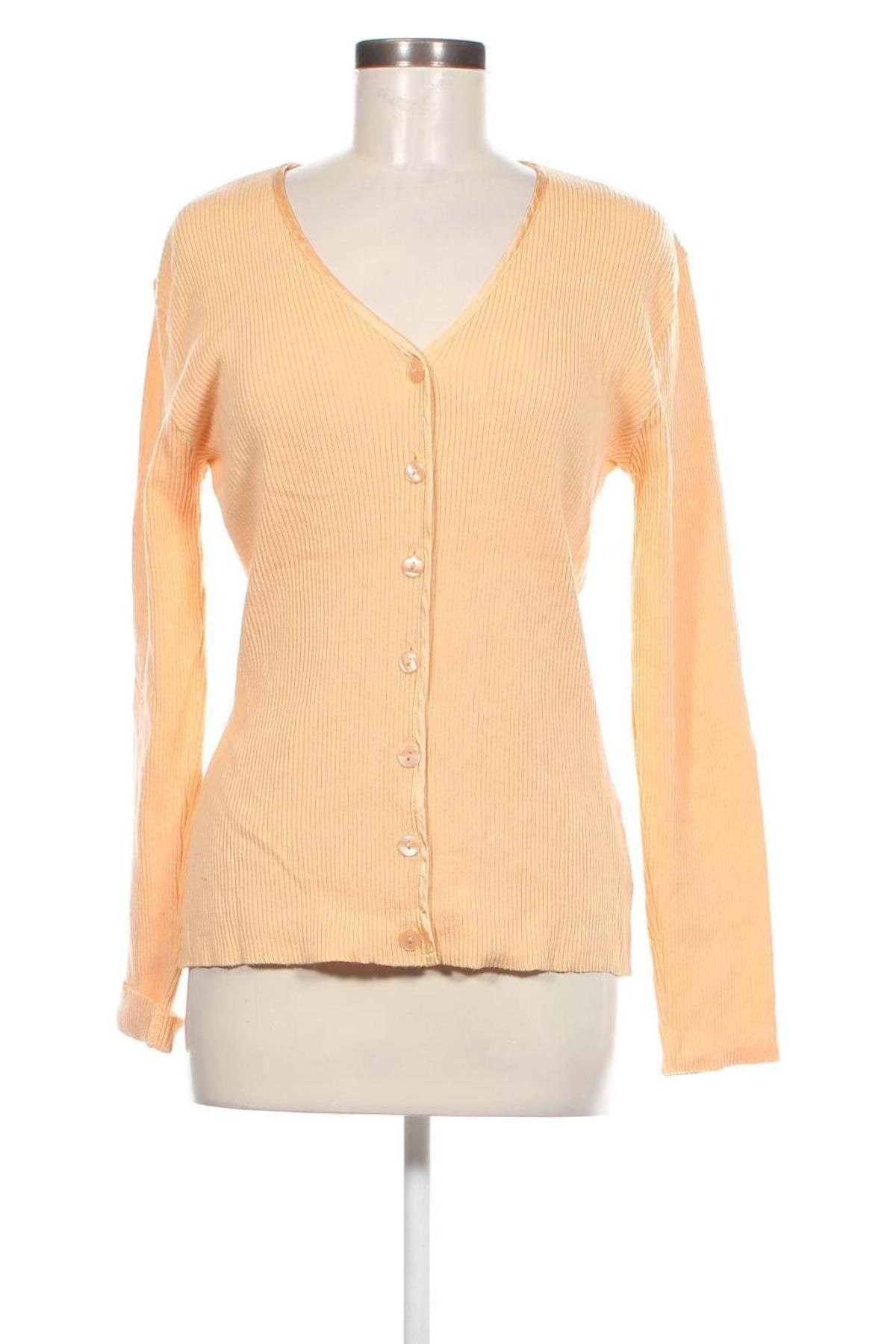 Damen Strickjacke, Größe XL, Farbe Orange, Preis 20,49 €