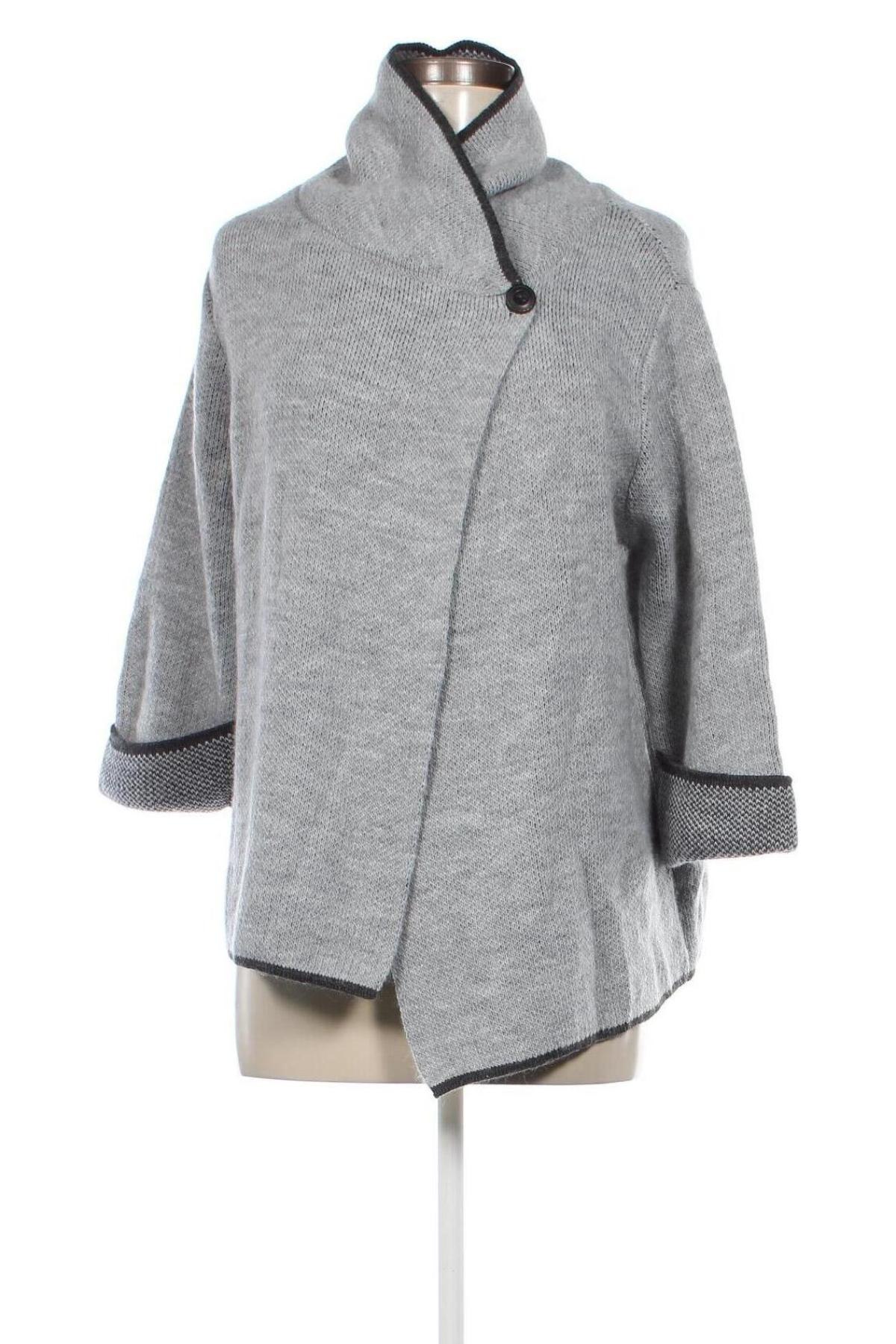 Damen Strickjacke, Größe M, Farbe Grau, Preis 20,49 €