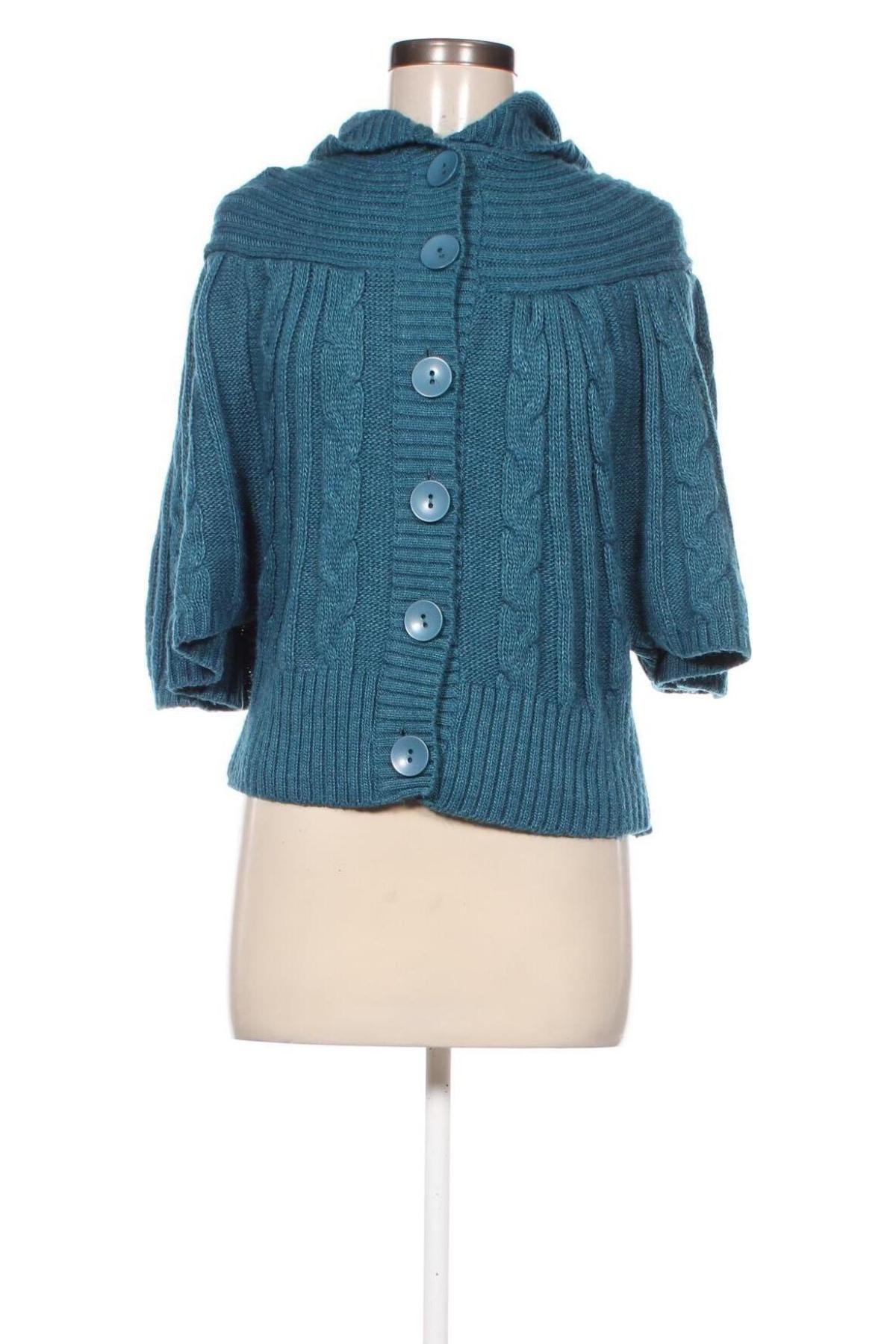 Cardigan de damă, Mărime M, Culoare Albastru, Preț 74,81 Lei