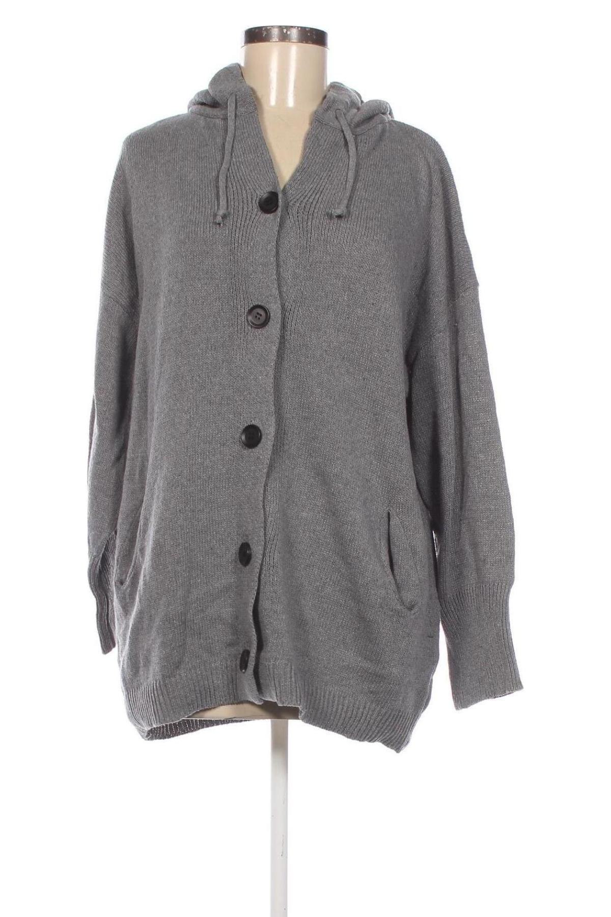 Damen Strickjacke, Größe M, Farbe Grau, Preis € 20,49