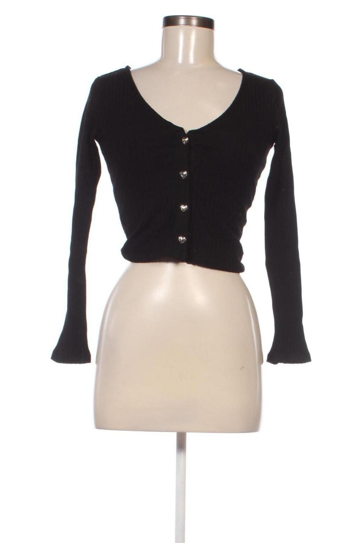 Cardigan de damă About You, Mărime M, Culoare Negru, Preț 88,99 Lei