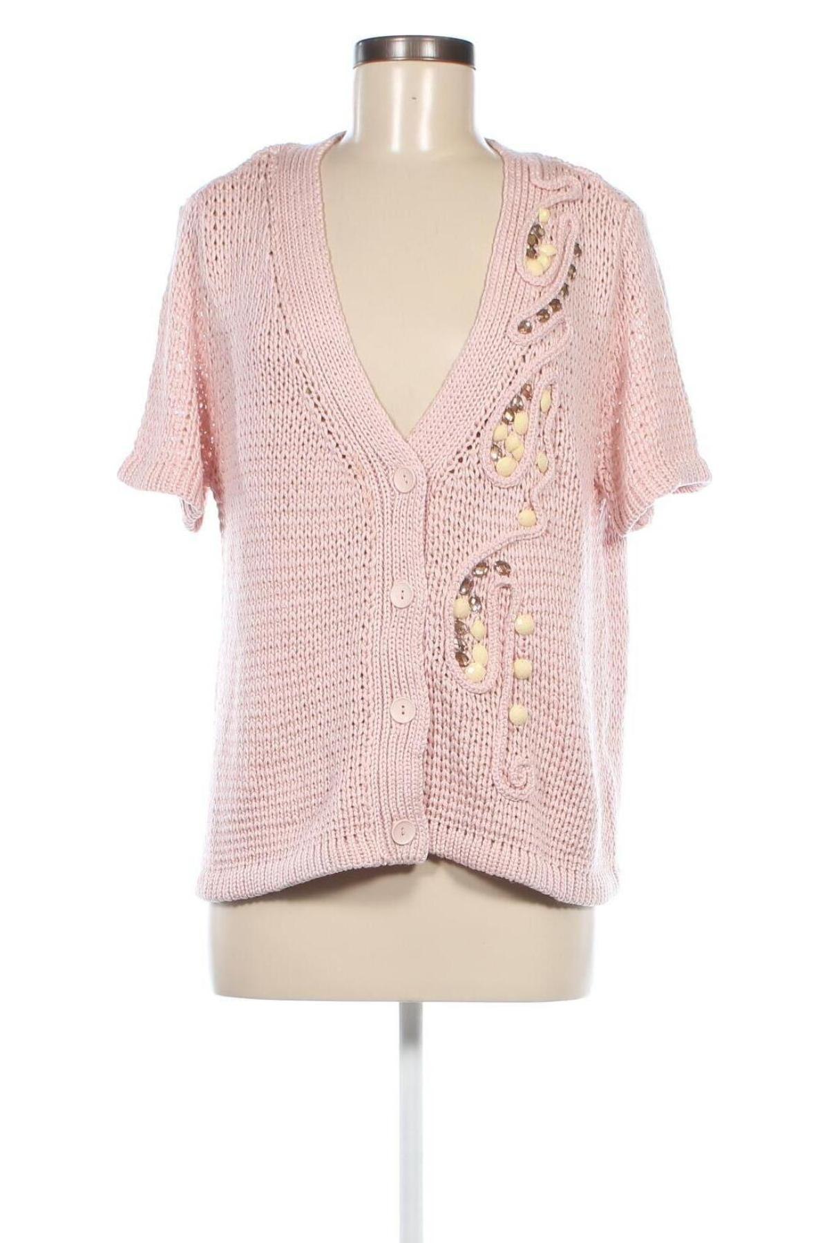 Cardigan de damă Amy Vermont, Mărime XL, Culoare Roz, Preț 134,99 Lei