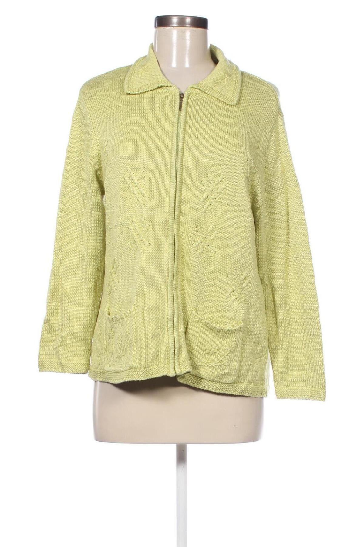 Damen Strickjacke Atelier, Größe XXL, Farbe Grün, Preis € 20,49