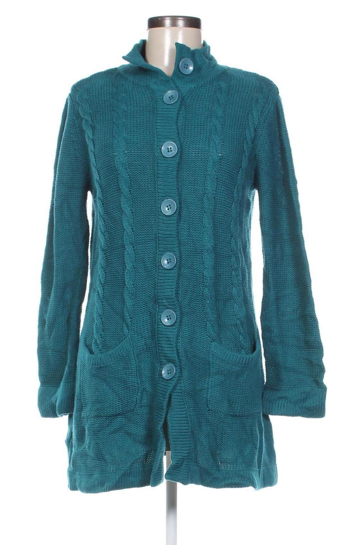 Damen Strickjacke Chadwicks, Größe M, Farbe Grün, Preis 6,99 €