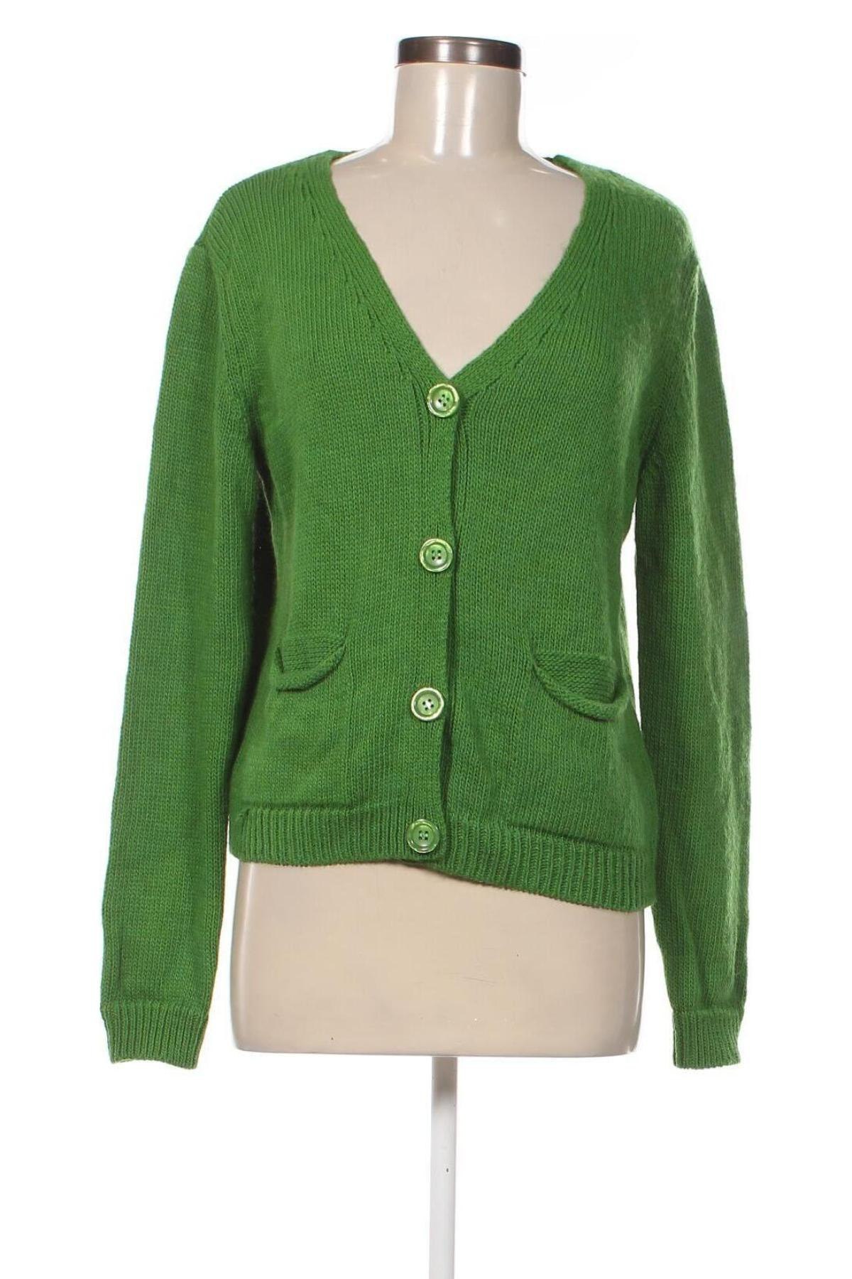 Damen Strickjacke Collezione, Größe L, Farbe Grün, Preis € 20,49