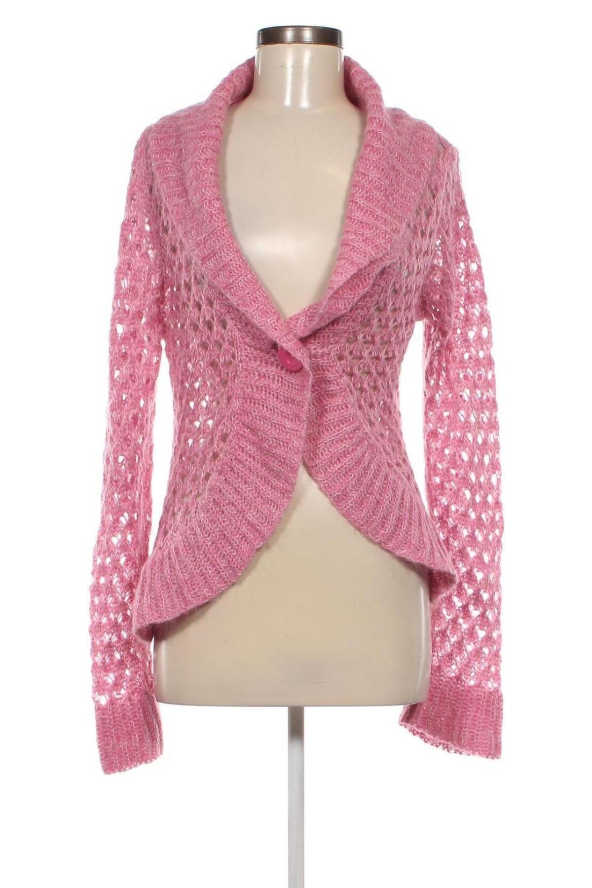 Damen Strickjacke Esprit, Größe L, Farbe Rosa, Preis 28,99 €