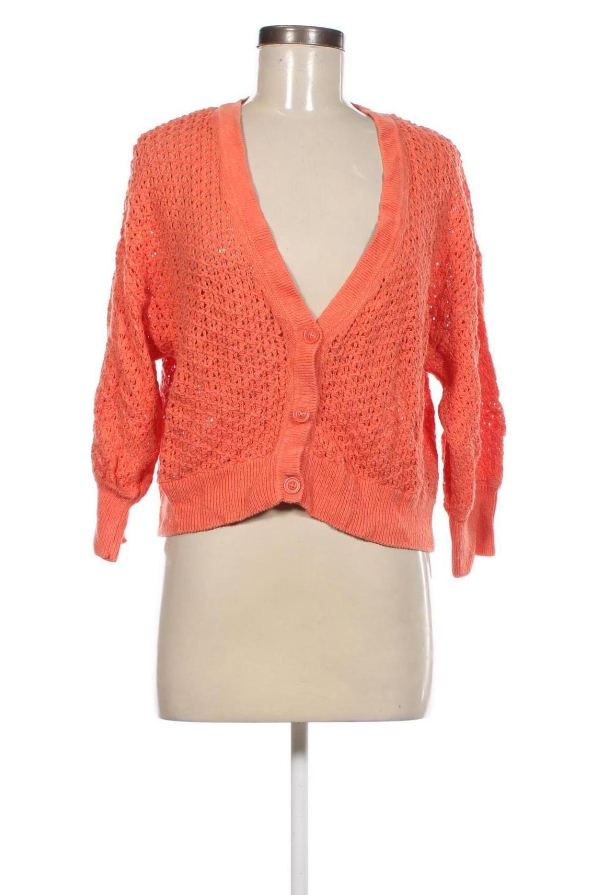 Damen Strickjacke Esprit, Größe M, Farbe Orange, Preis 7,49 €