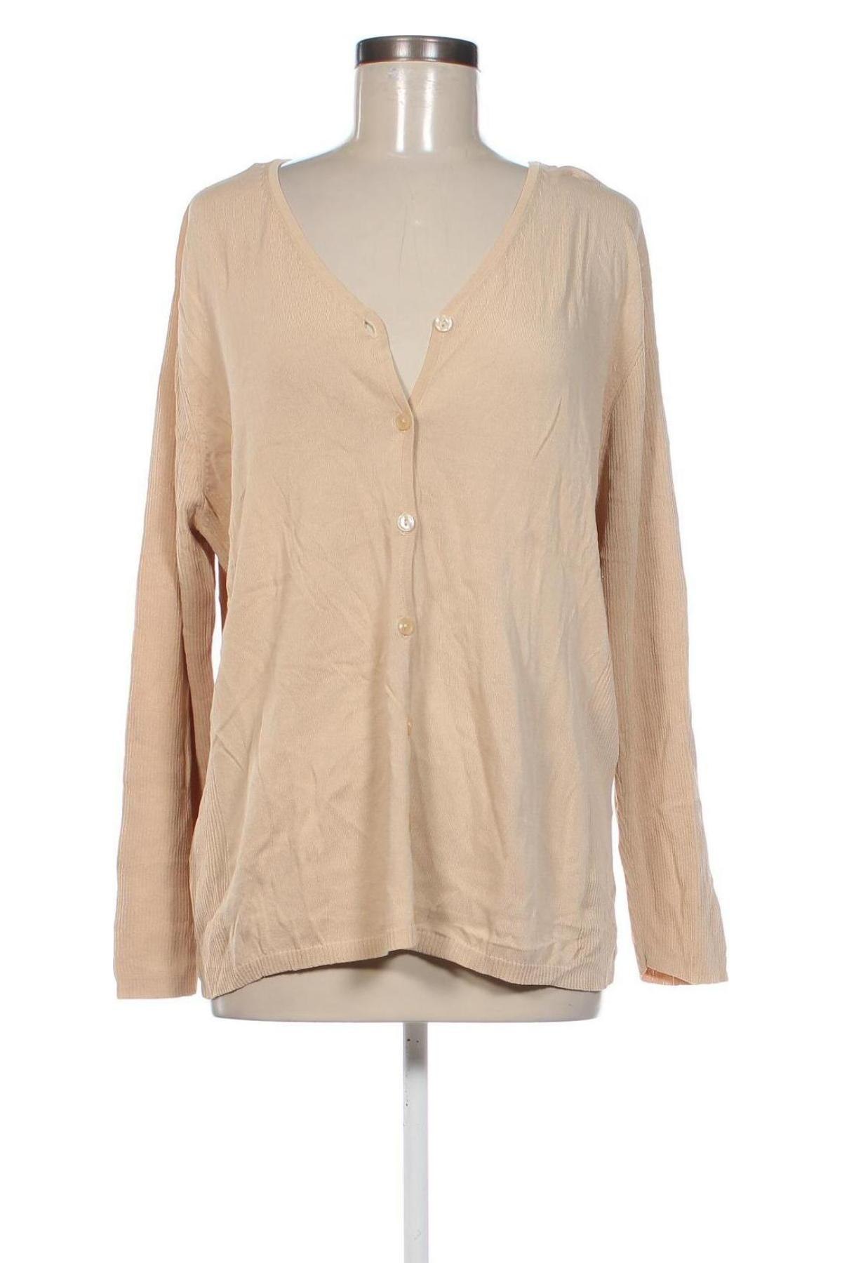 Damen Strickjacke Golle Haug, Größe XL, Farbe Beige, Preis € 28,99