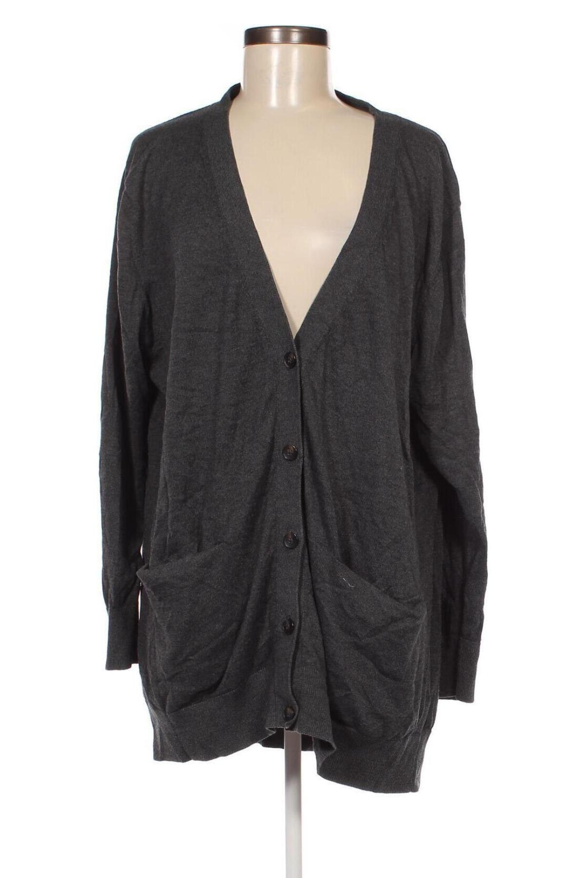 Cardigan de damă H&M, Mărime XL, Culoare Gri, Preț 48,99 Lei