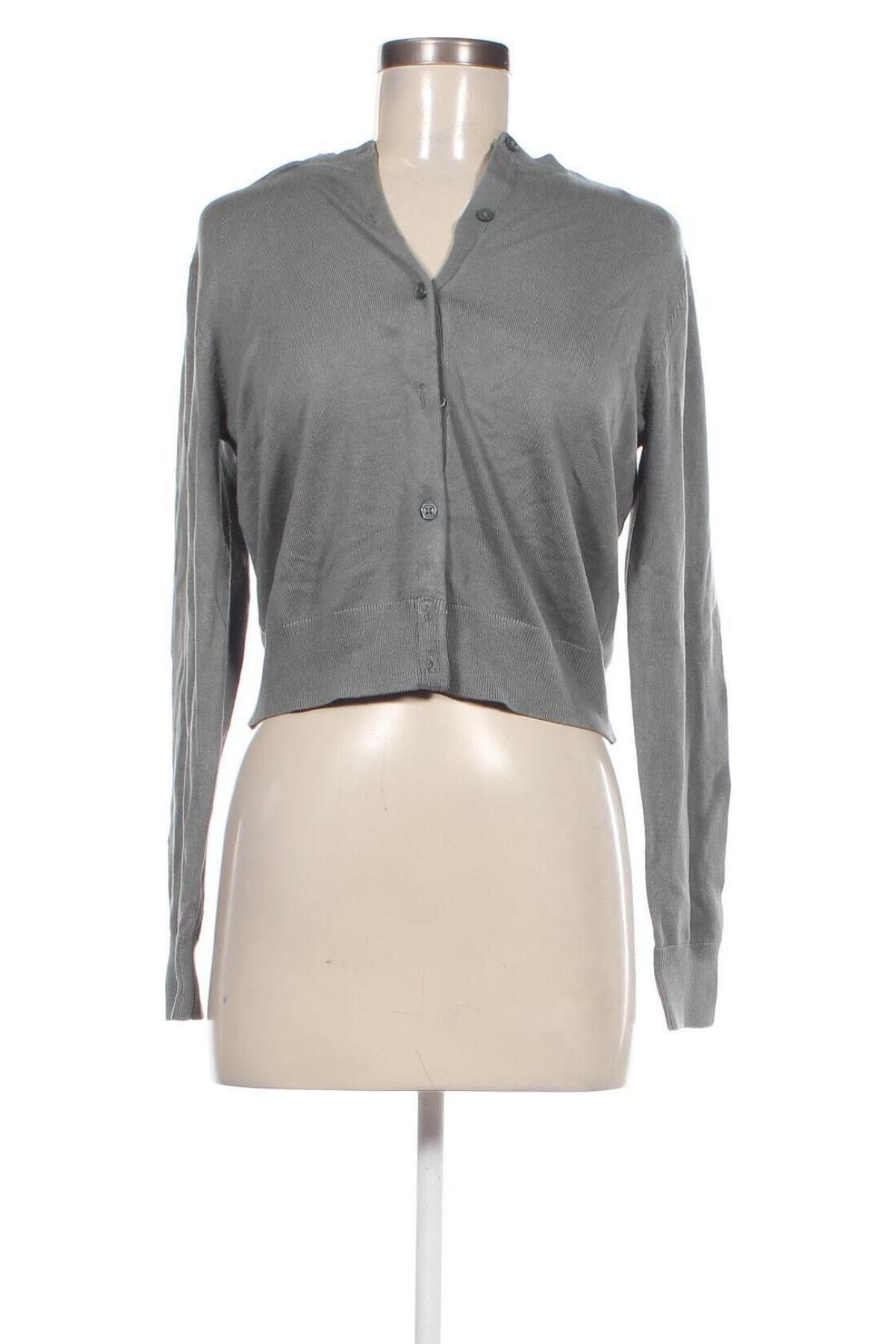 Damen Strickjacke H&M, Größe M, Farbe Grau, Preis 20,49 €