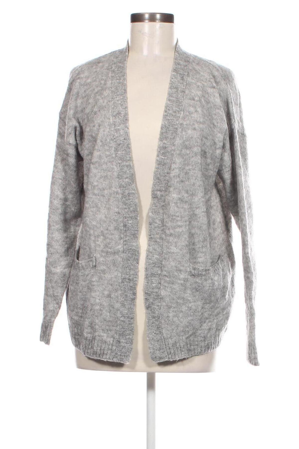 Damen Strickjacke Ichi, Größe L, Farbe Grau, Preis € 28,99