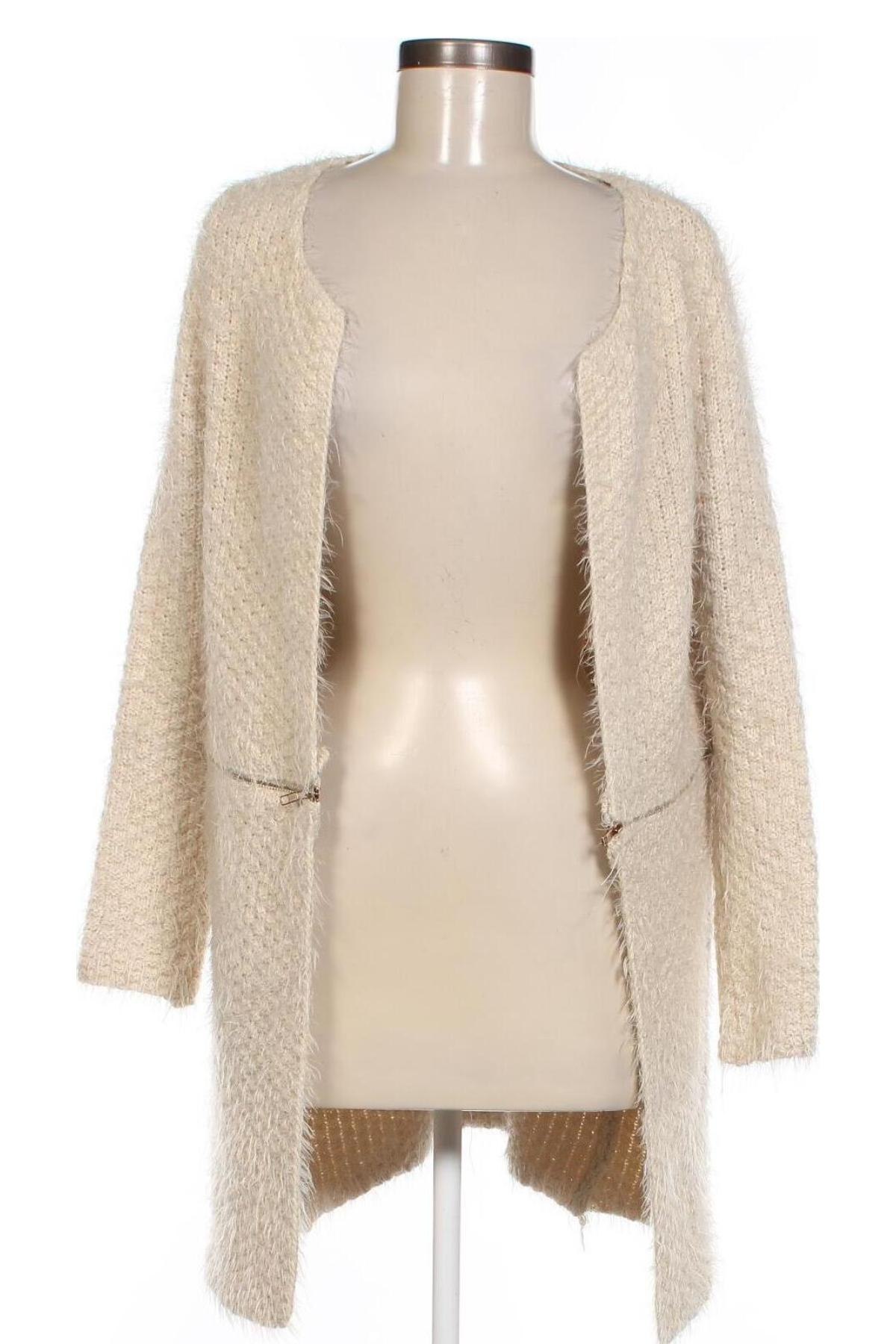 Damen Strickjacke Justfab, Größe M, Farbe Beige, Preis 20,49 €