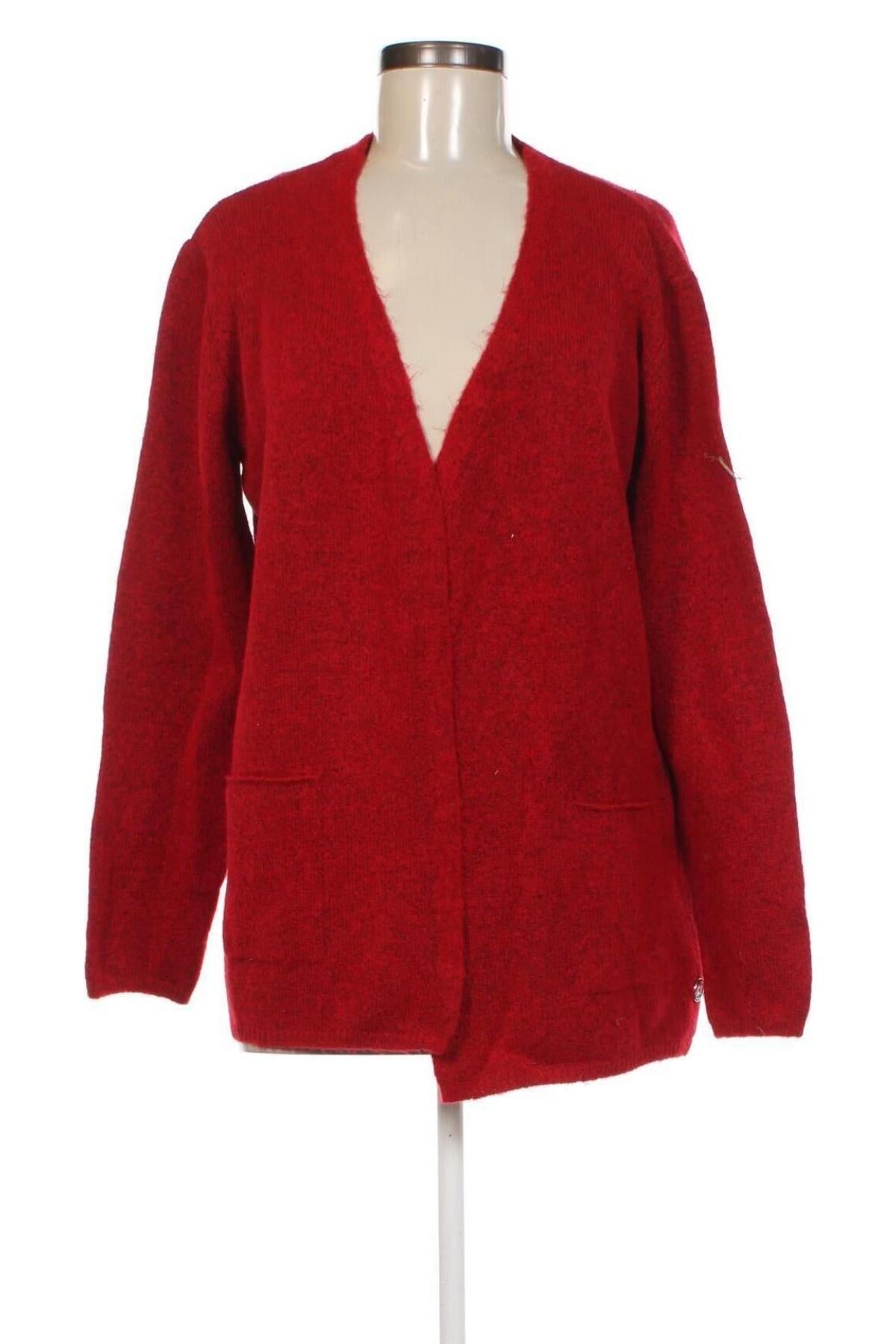 Damen Strickjacke Laura Torelli, Größe M, Farbe Rot, Preis € 20,49