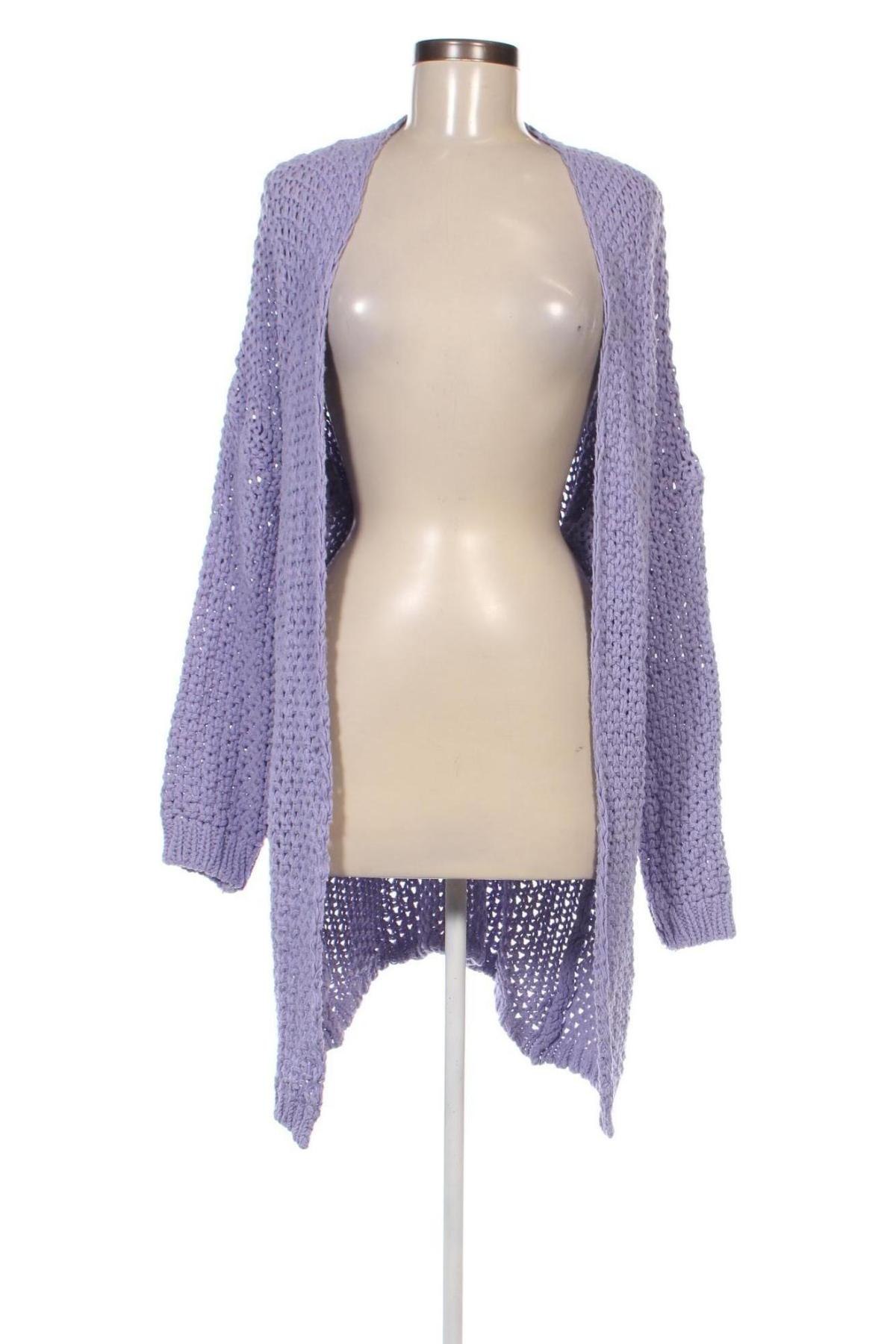 Cardigan de damă Love, Mărime L, Culoare Mov, Preț 95,99 Lei