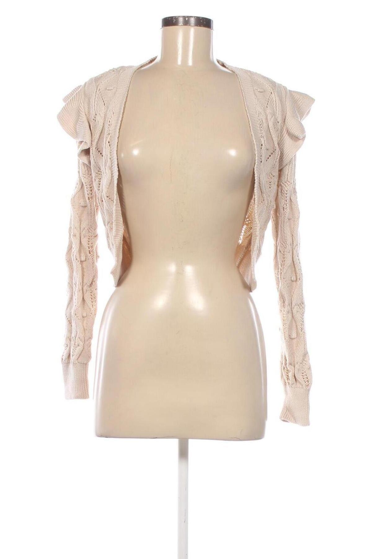 Damen Strickjacke Mamalicious, Größe S, Farbe Beige, Preis 23,99 €