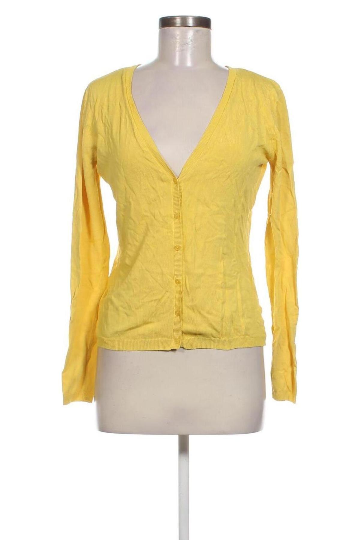 Cardigan de damă Mango, Mărime L, Culoare Galben, Preț 68,88 Lei