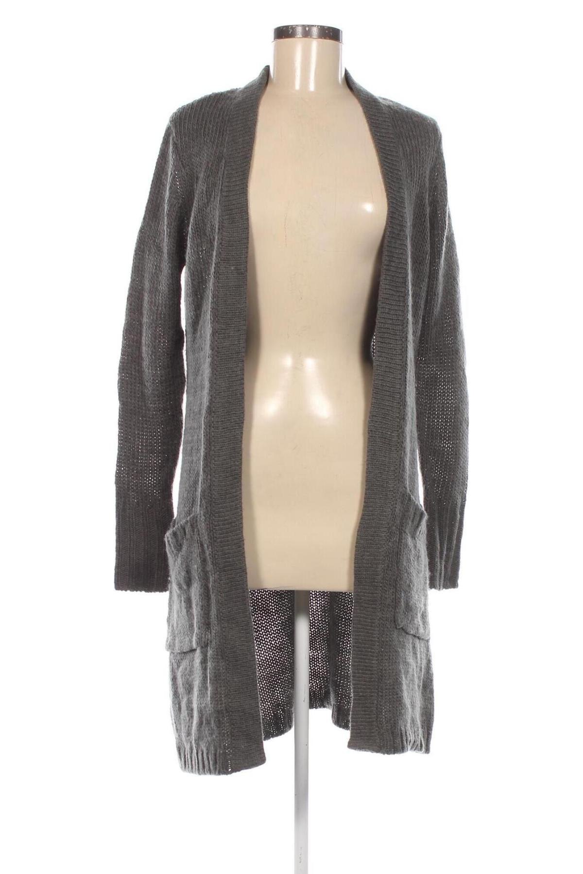 Damen Strickjacke Manguun, Größe M, Farbe Grau, Preis € 8,49