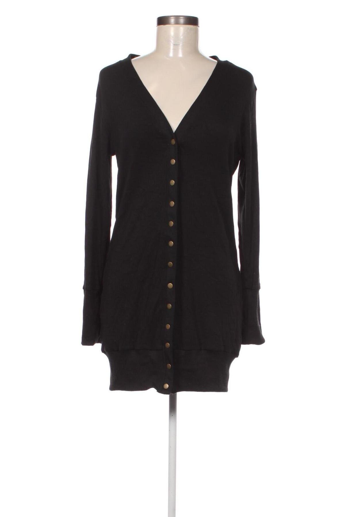 Cardigan de damă Merokeety, Mărime M, Culoare Negru, Preț 151,99 Lei