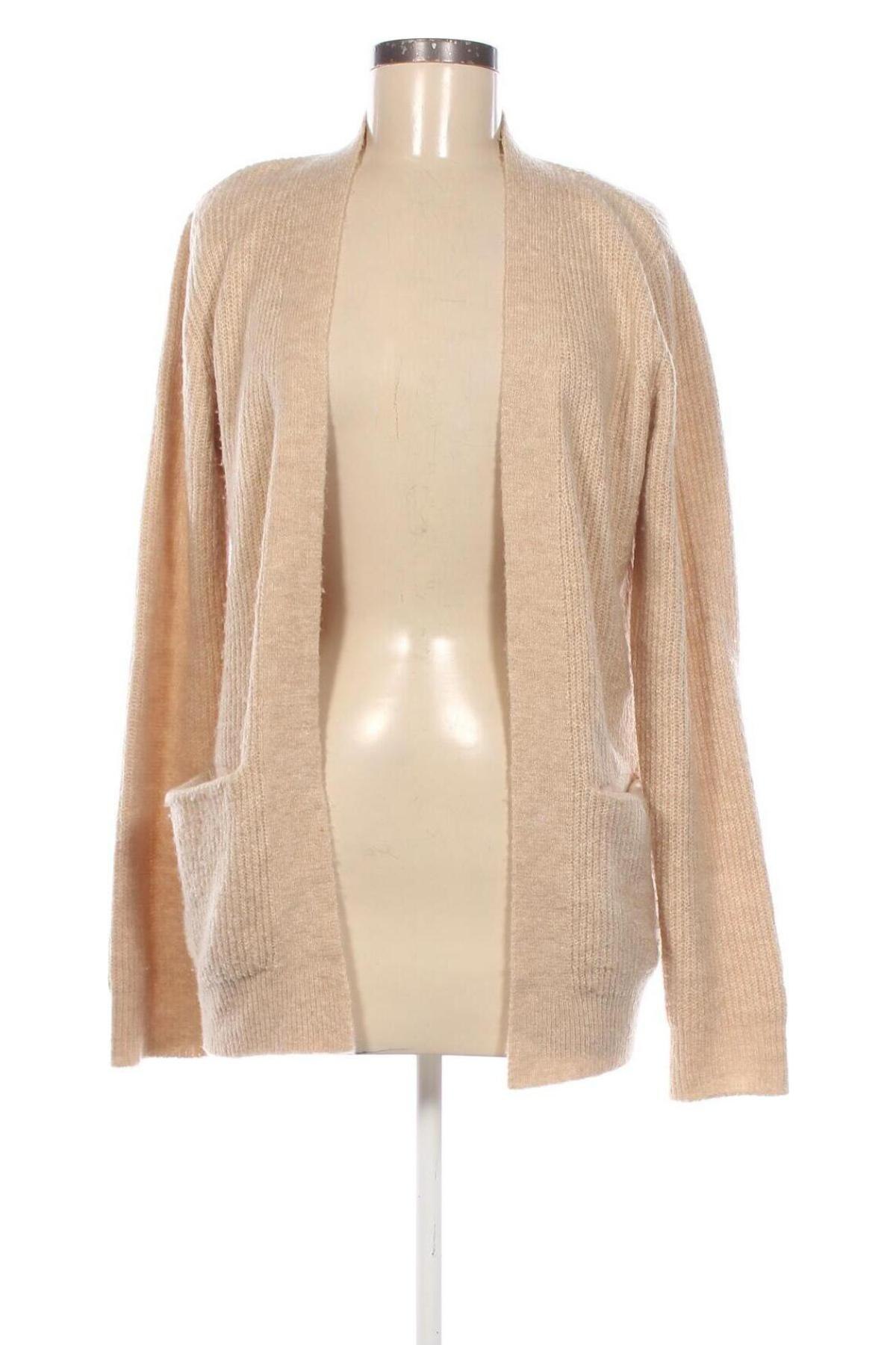 Damen Strickjacke Miss Etam, Größe S, Farbe Beige, Preis 17,99 €