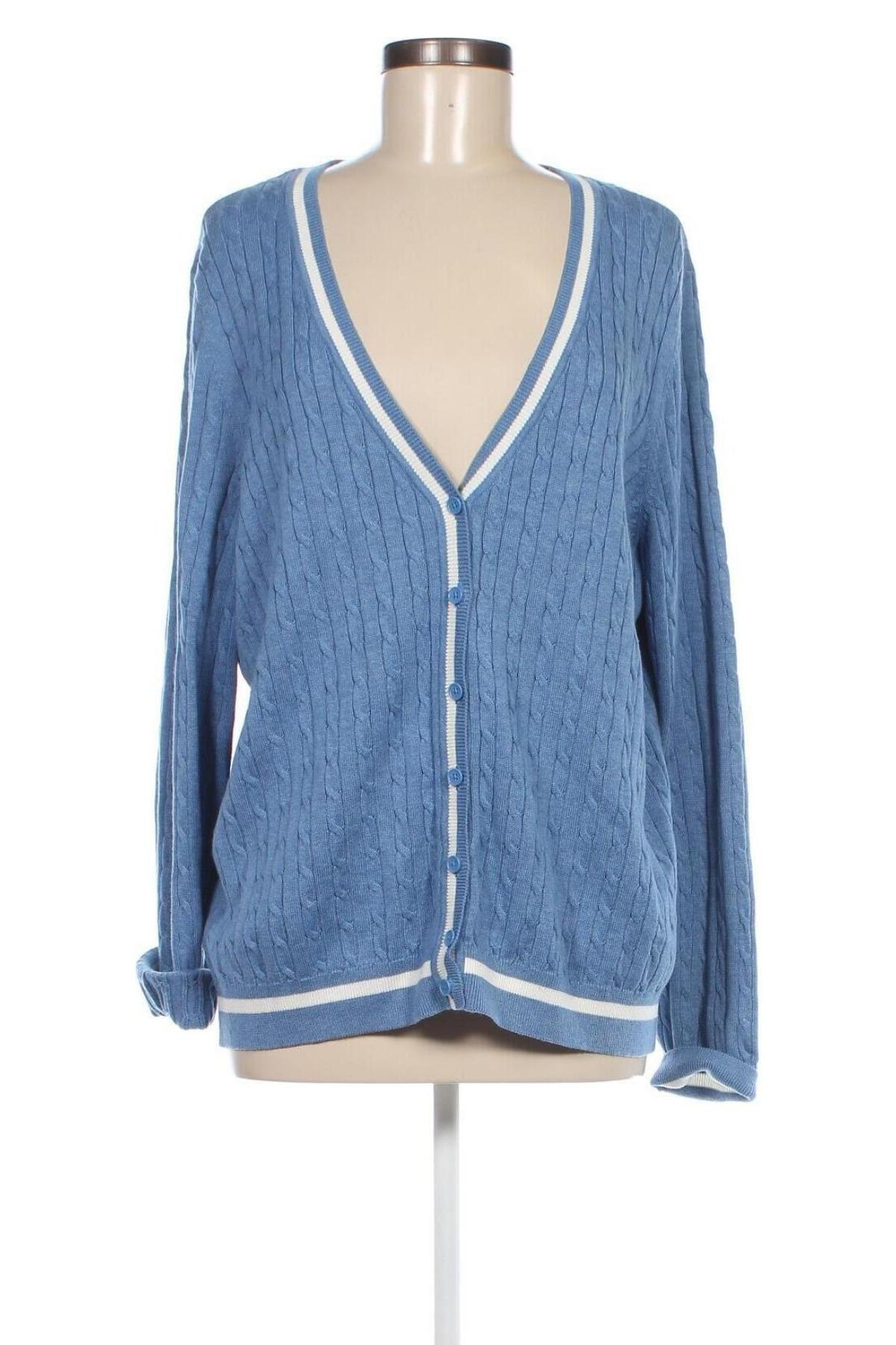 Cardigan de damă Montego, Mărime XL, Culoare Albastru, Preț 95,99 Lei