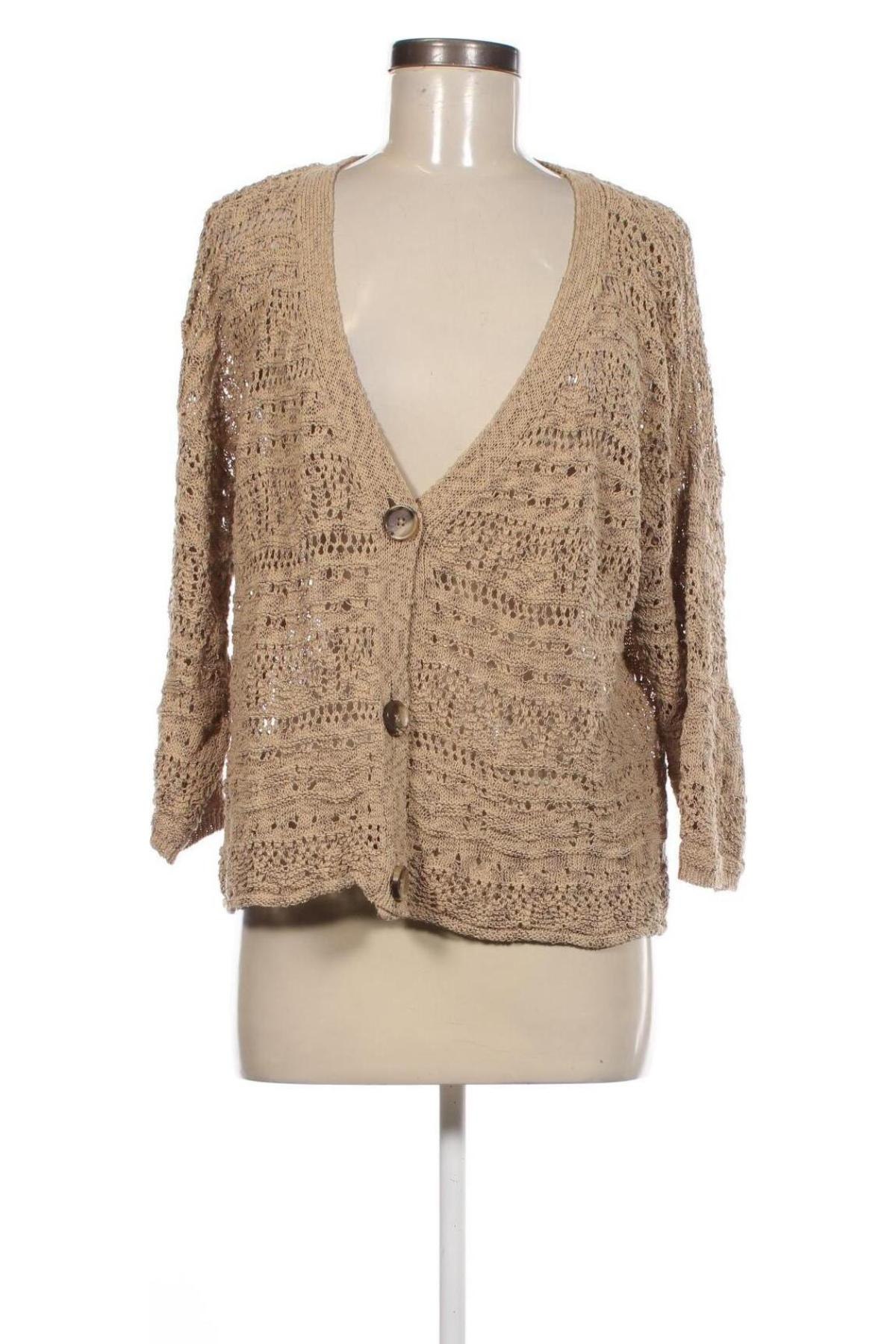 Damen Strickjacke My Own, Größe XL, Farbe Beige, Preis 6,49 €