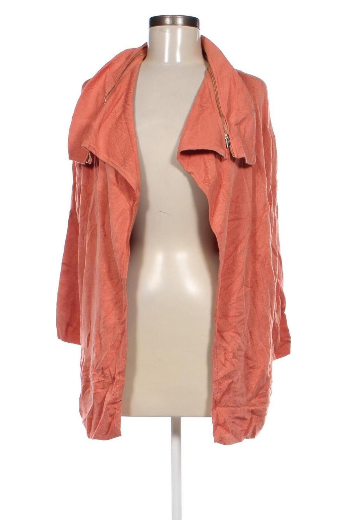 Damen Strickjacke New York & Company, Größe L, Farbe Orange, Preis € 17,99